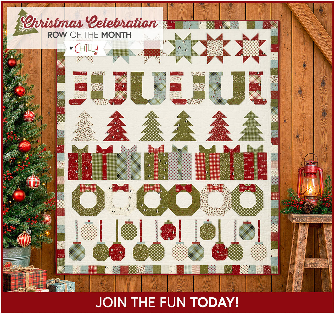 Christmas Celebration - Row of the Month - Chilly
