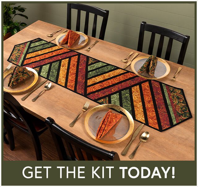 Greased Lightning Table Runner Kit - Harvest Beauty