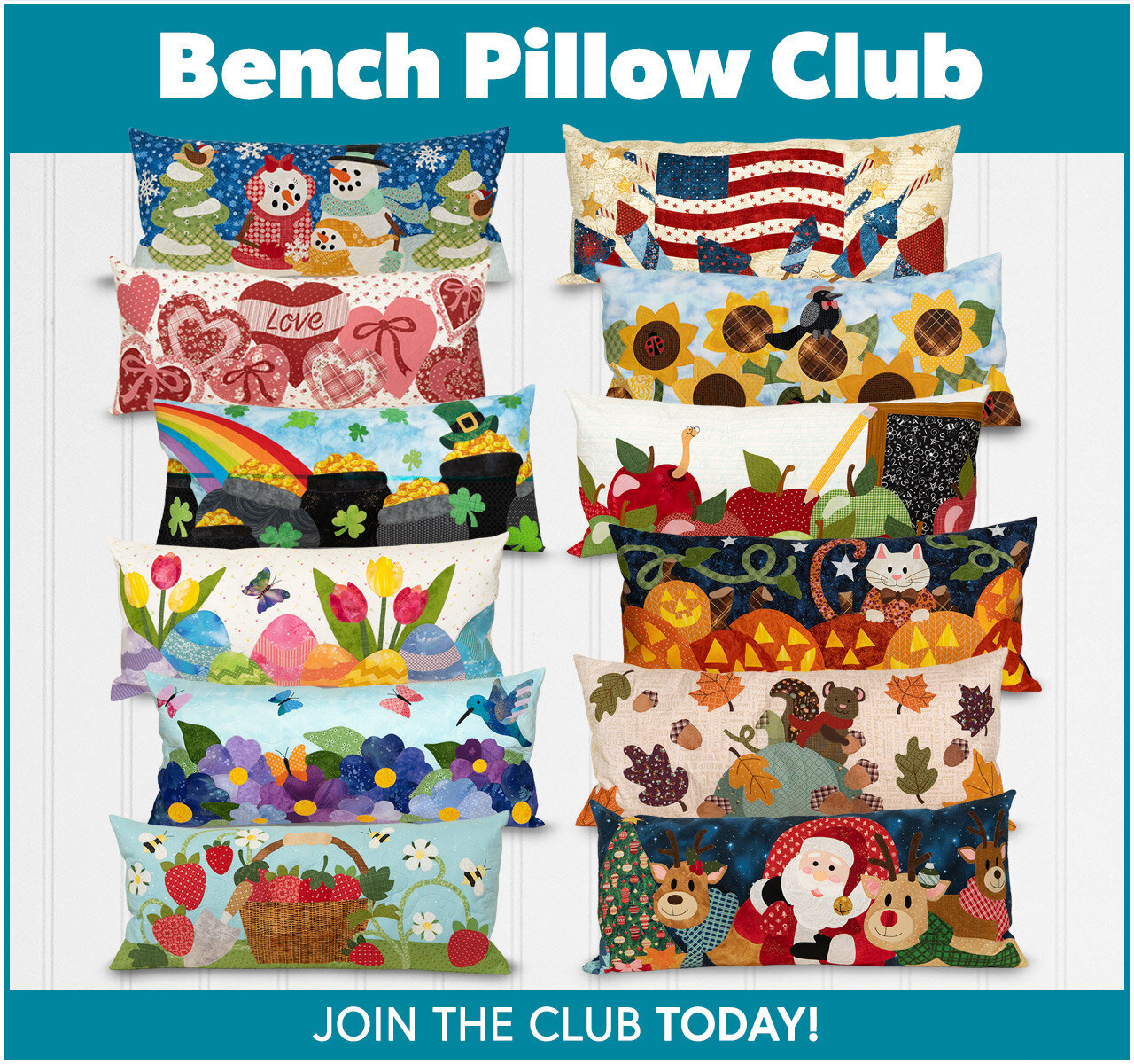 Bench Pillow Club