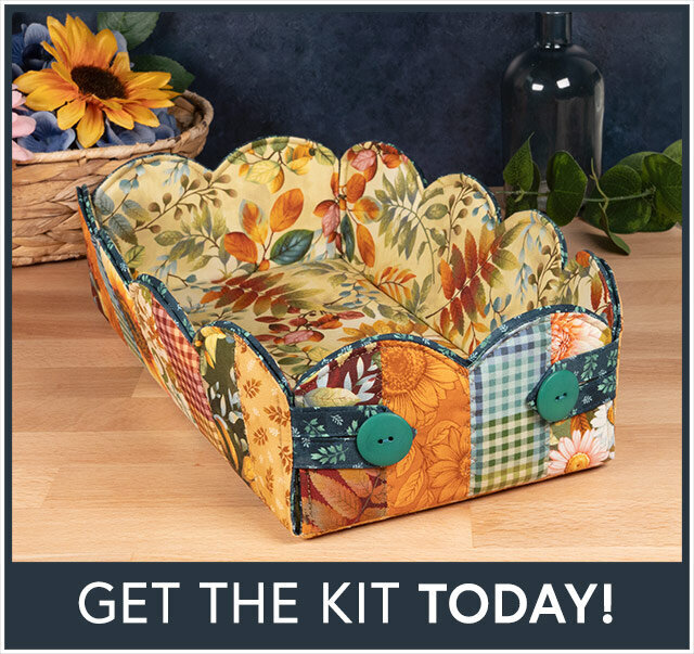 Scalloped Basket Kit - Baskets of Autumn Blessings