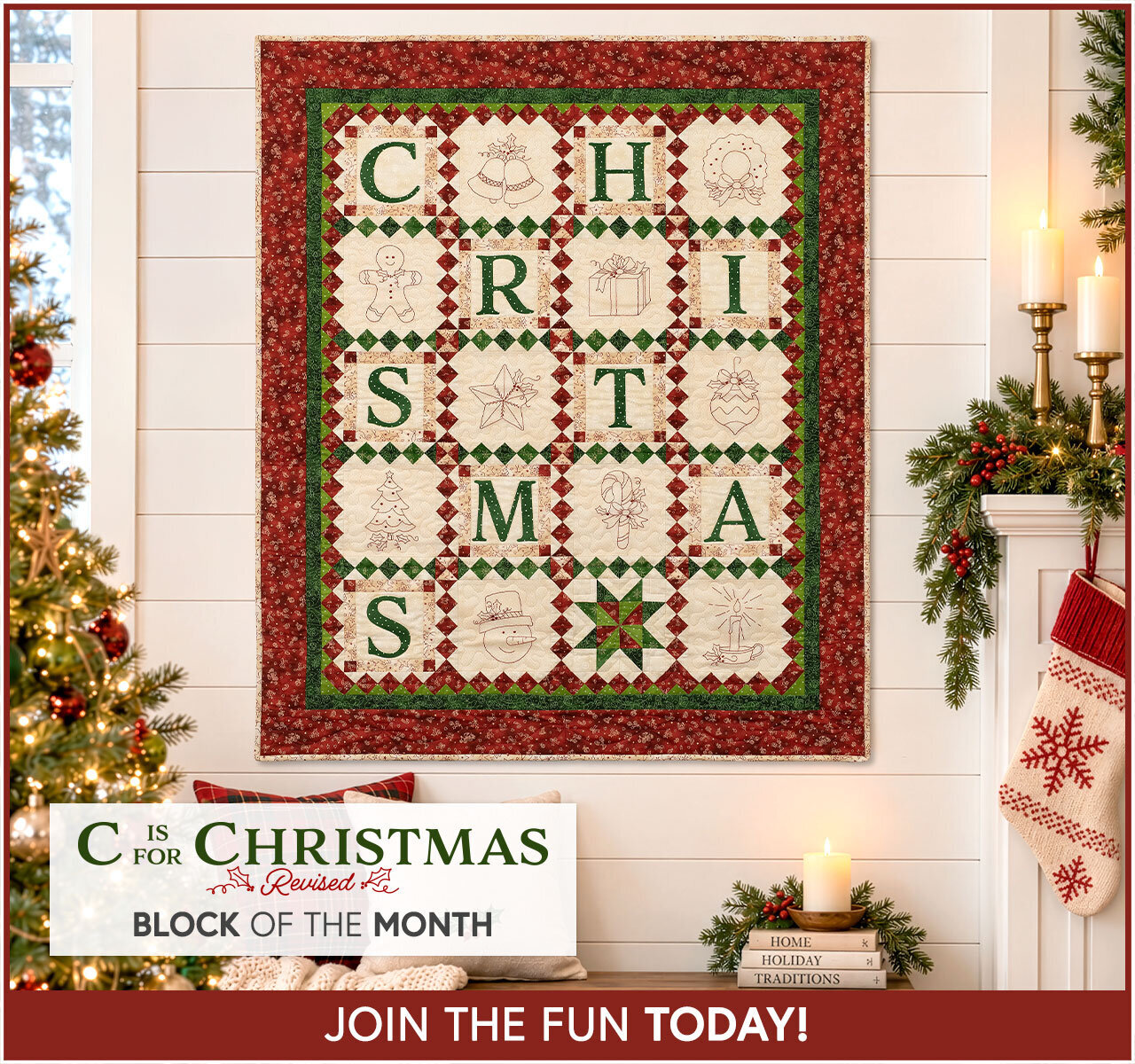 C is for Christmas BOM