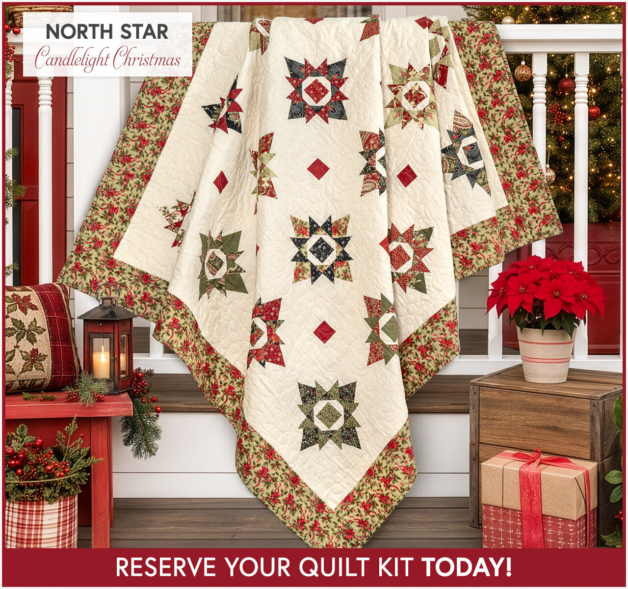 North Star Quilt Kit - RESERVE