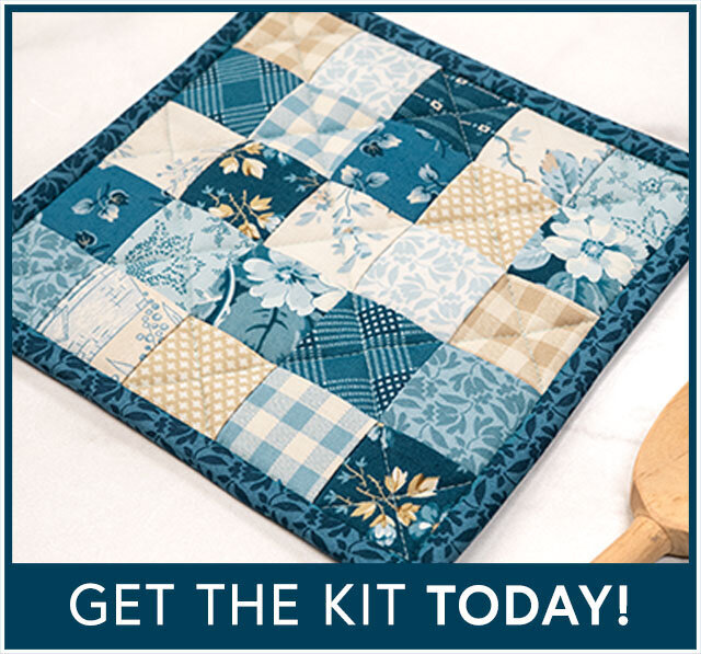 Fusible Grid Hot Pad Kit - Special Delivery