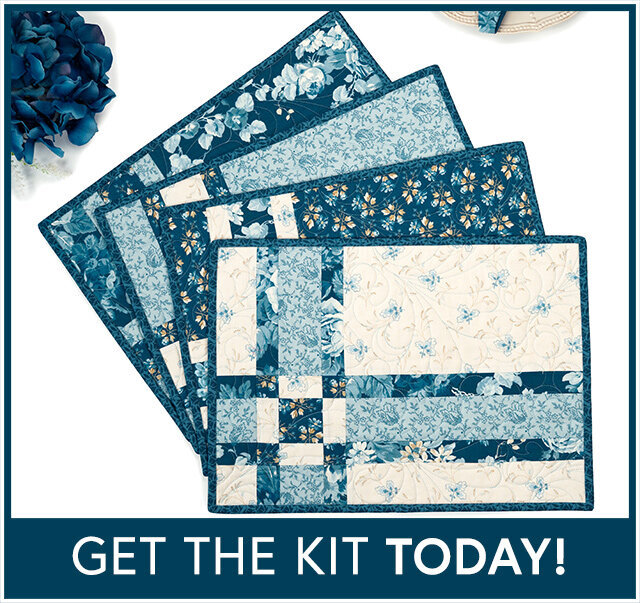 Fat Quarter Shuffle Mats Kit - Makes 4 - Special Delivery