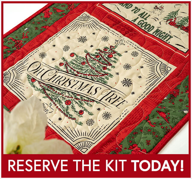  Holiday Cheer Table Runner Kit - RESERVE