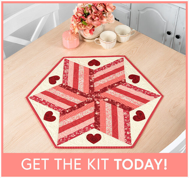 60 Degree Diamond Table Topper Kit - Petals and Polka Dots