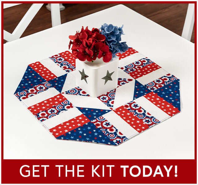 Easy Patriotic Table Topper Kit - Celebrate The USA