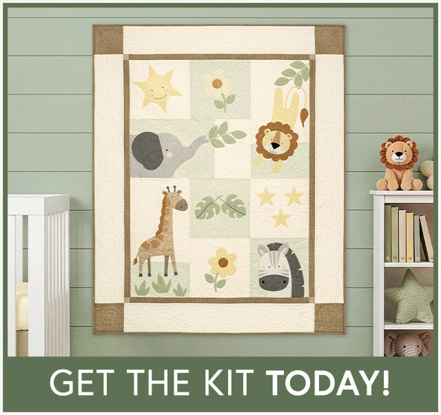 On Safari Quilt Kit