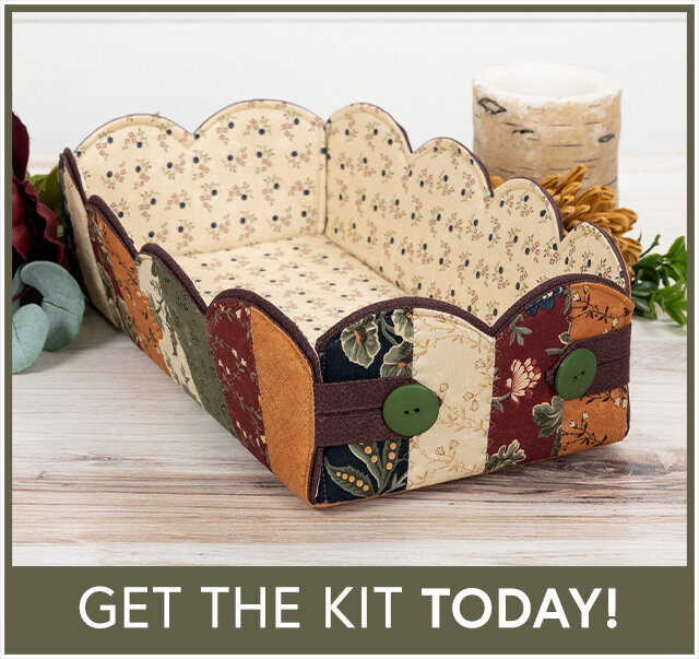 Scalloped Basket Kit - Quail Run