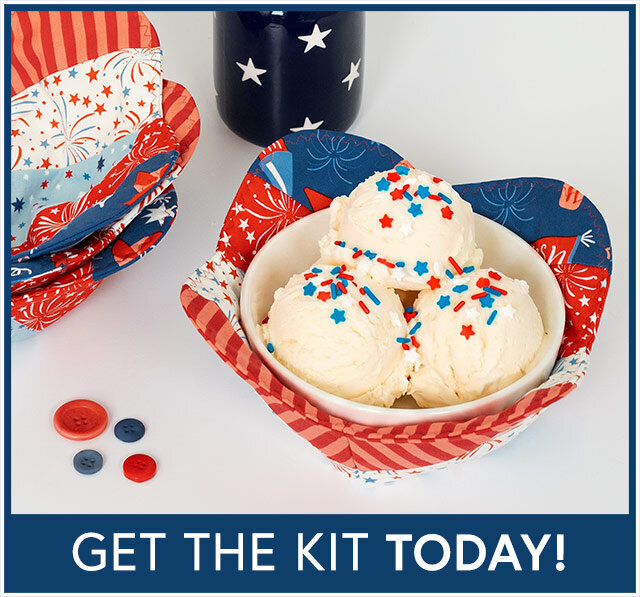 Bowl Cozy Kit - Firecracker
