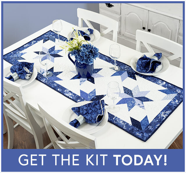 Floating Stars Runner Kit - Blue Belle