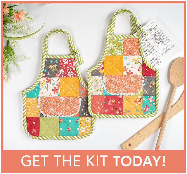 Apron Hot Pads Kit - Makes 2 - In The Garden