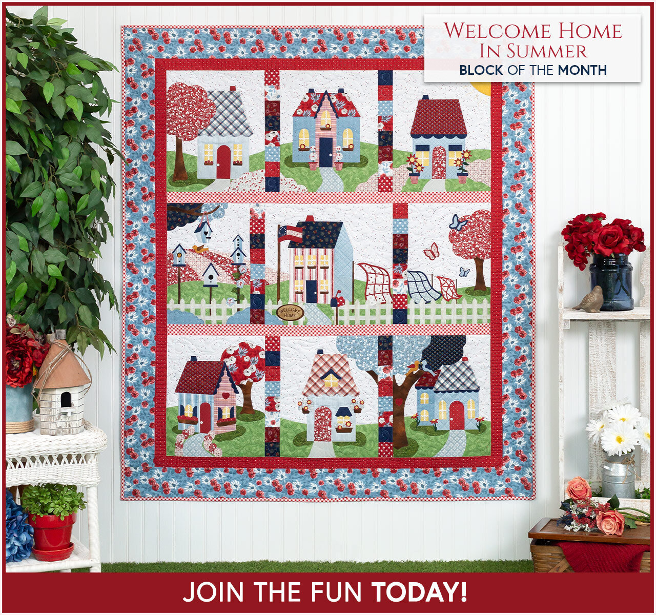 Welcome Home In Summer BOM - Laser Cut