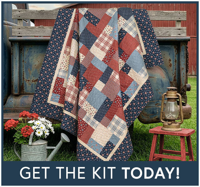  Easy as ABC and 123 Quilt Kit - America 250 Years