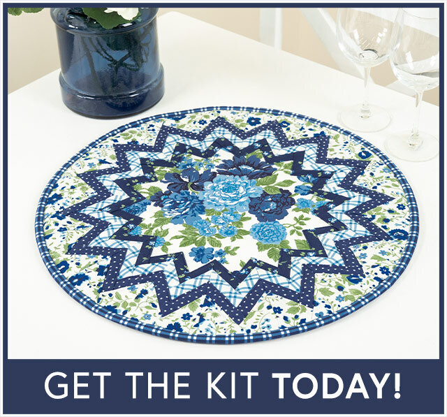 Point of View Folded Star Table Topper Kit - Blueprint