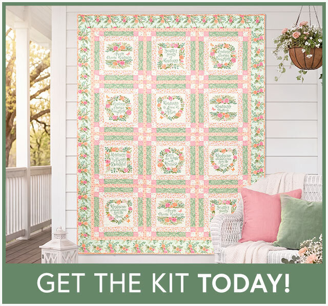 Baltimore Panel Quilt - Kindness