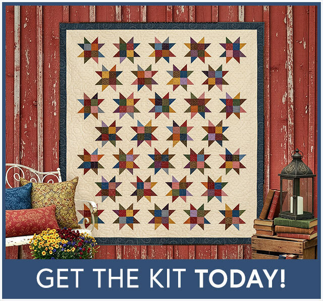 Strip Friendly Quilt Kit - Prairie Dry Goods II