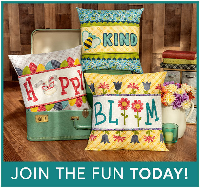 Wrapped with Words Pillow Club