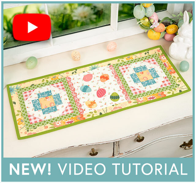 Sew Cute Runner April Kit