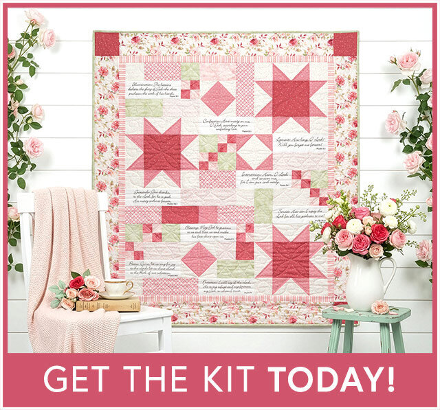 Prayers of the Heart Quilt Kit - Yours Truly