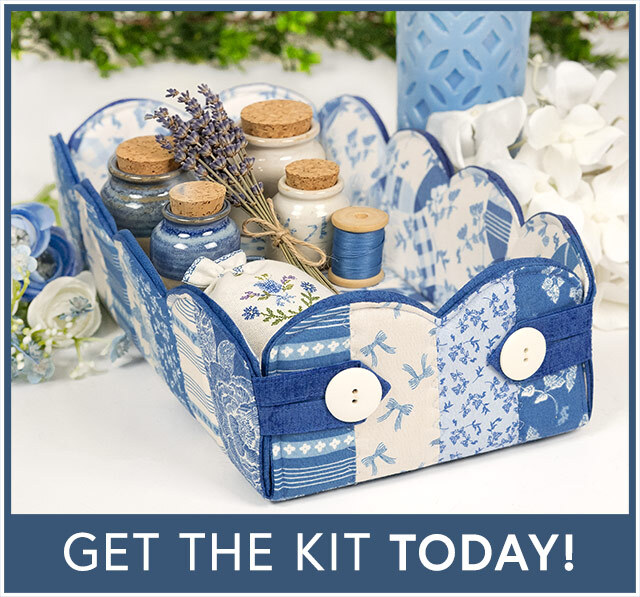 Scalloped Basket Kit - Penelope