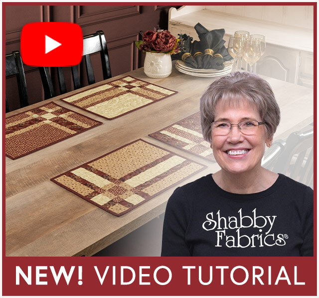 Fat Quarter Shuffle Mats Kit - Makes 4 - Dear Scarlet