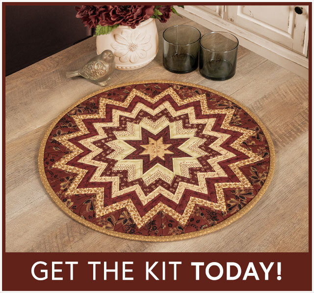 Folded Star Table Topper Kit - Dear Scarlet