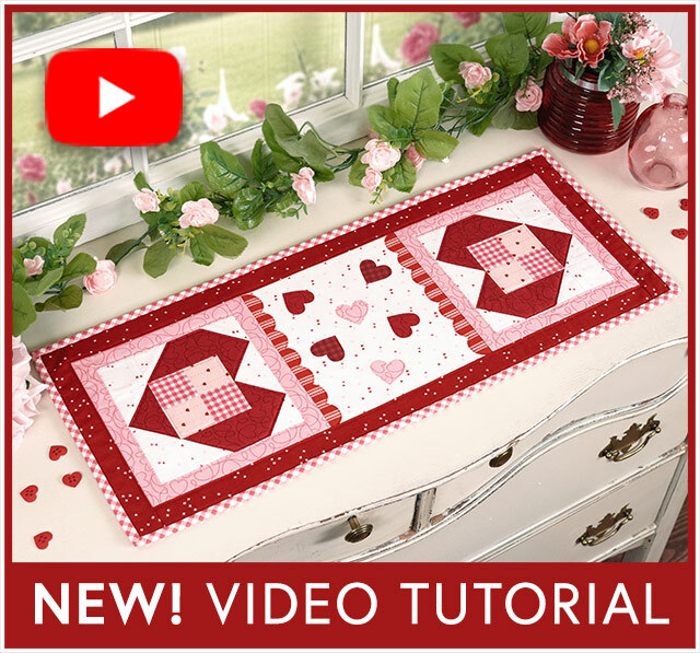 Sew Cute Runner - February Kit