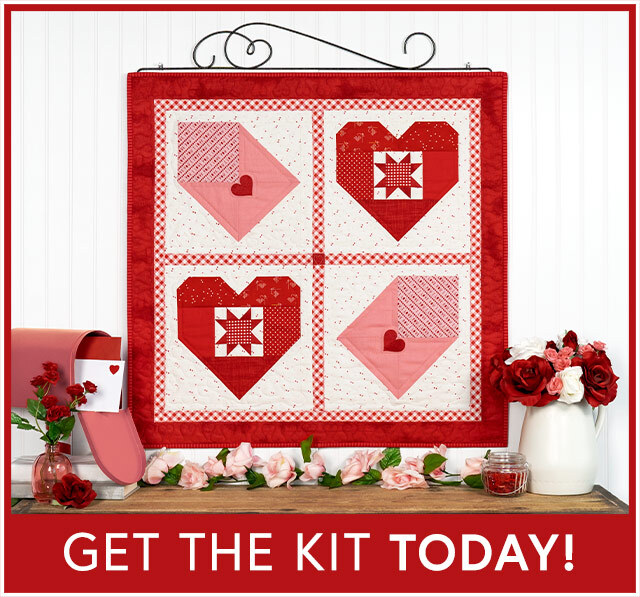 Pieceful Patchwork Kit - February