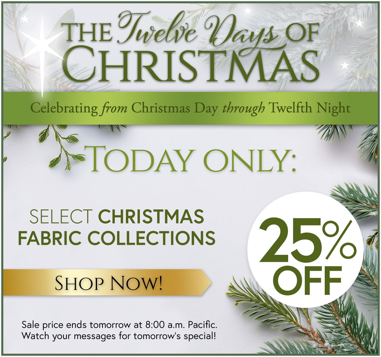 The Twelve Days of Christmas