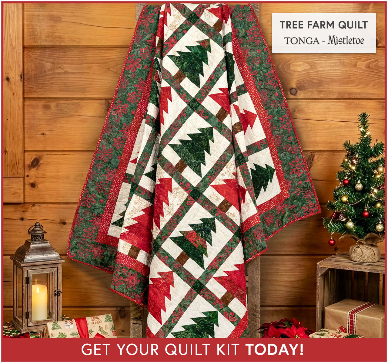 Tree Farm Quilt Kit