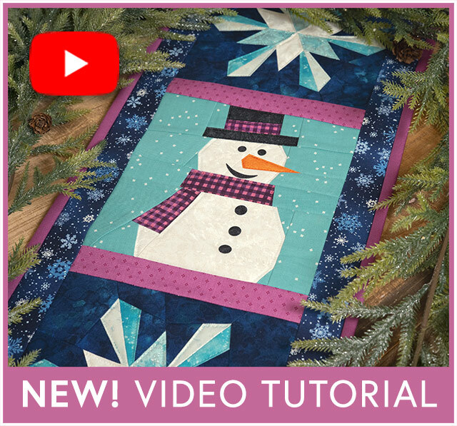 Foundation Paper Piecing Series 3 Kit - January