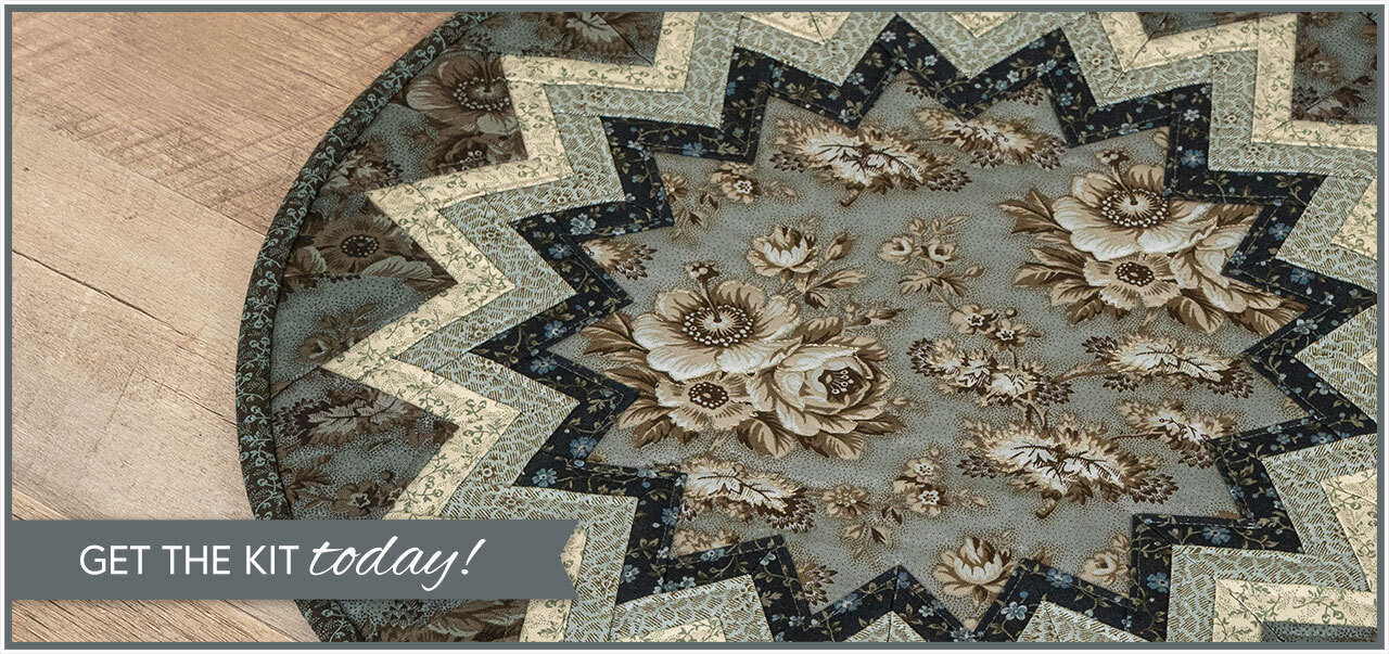 Point of View Folded Star Table Topper Kit - Dark & Stormy