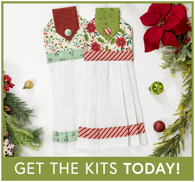 Hanging Towel Precut Kits - Make it Merry