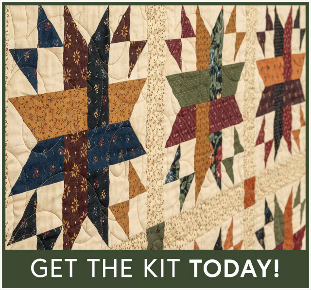  Woven Dreams Quilt Kit - Wheatland