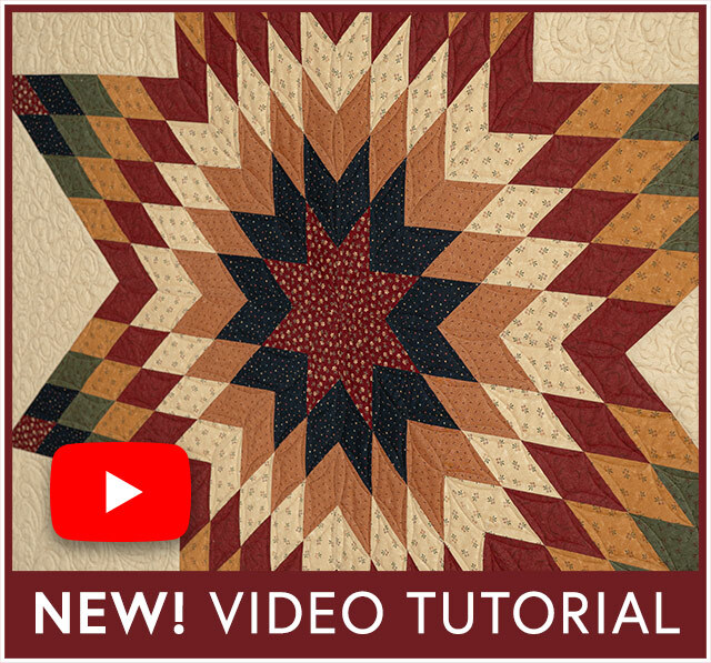 Aglow Quilt Kit - Daisy Lane Wedge Tutorial