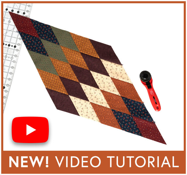 Aglow Quilt Kit - Daisy Lane Wedge Tutorial