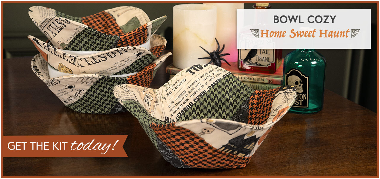 Bowl Cozy Kit - Home Sweet Haunt - Makes 4