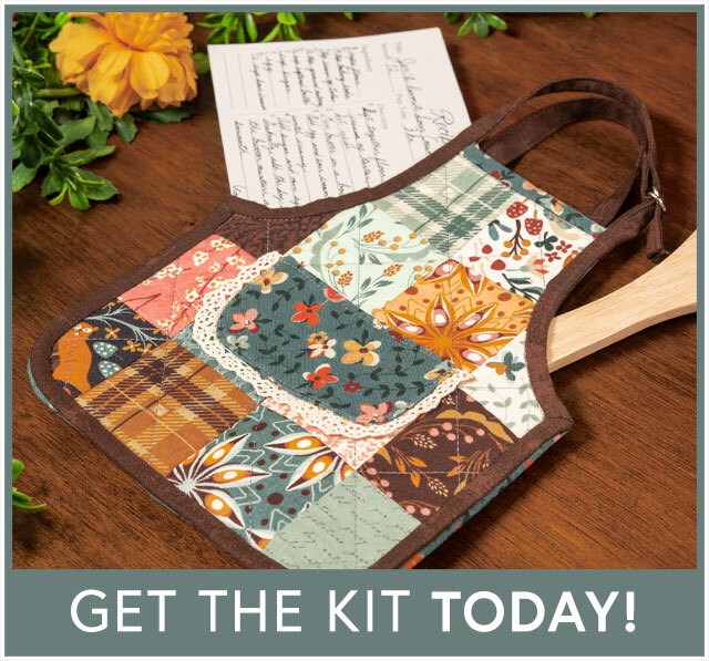 Apron Hot Pads Kit - Makes 2 - Acorn Hollow