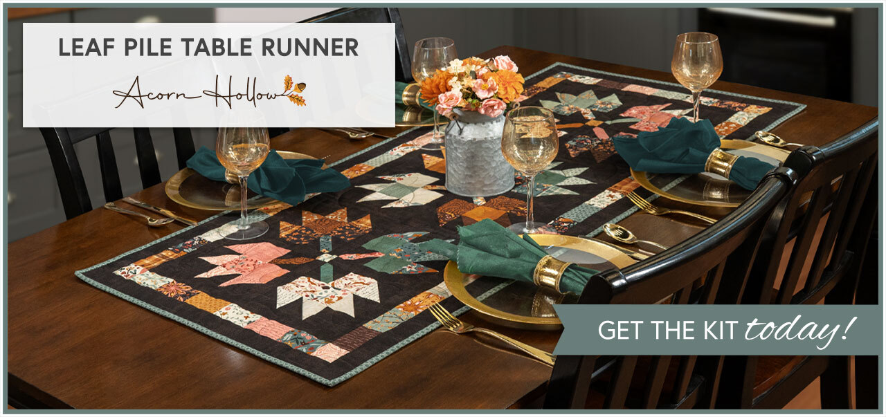 Leaf Pile Table Runner Kit