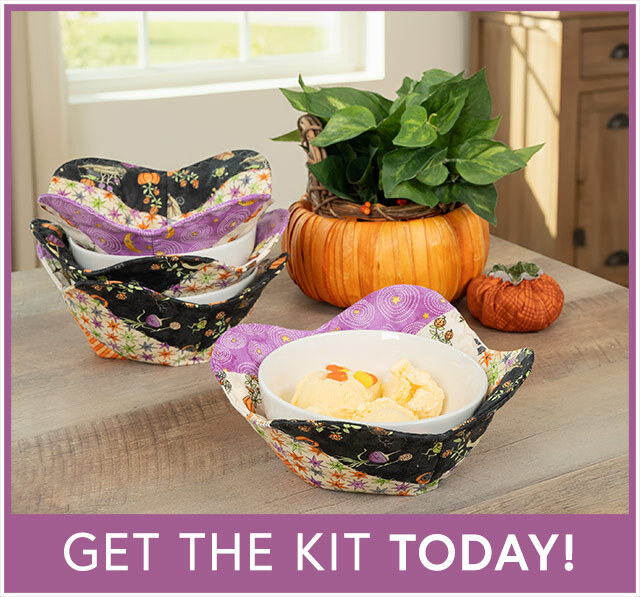 Bowl Cozy Kit - Ghoul Friends - Makes 4