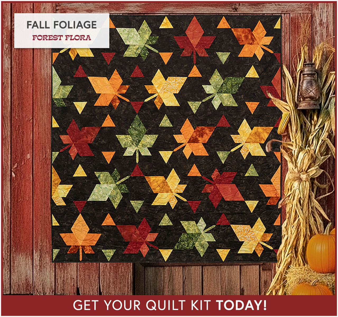 Fall Foliage Quilt Kit