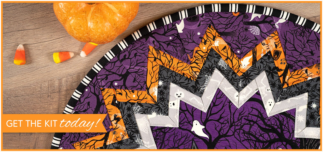 Point of View Folded Star Table Topper Kit - Witchy Woods
