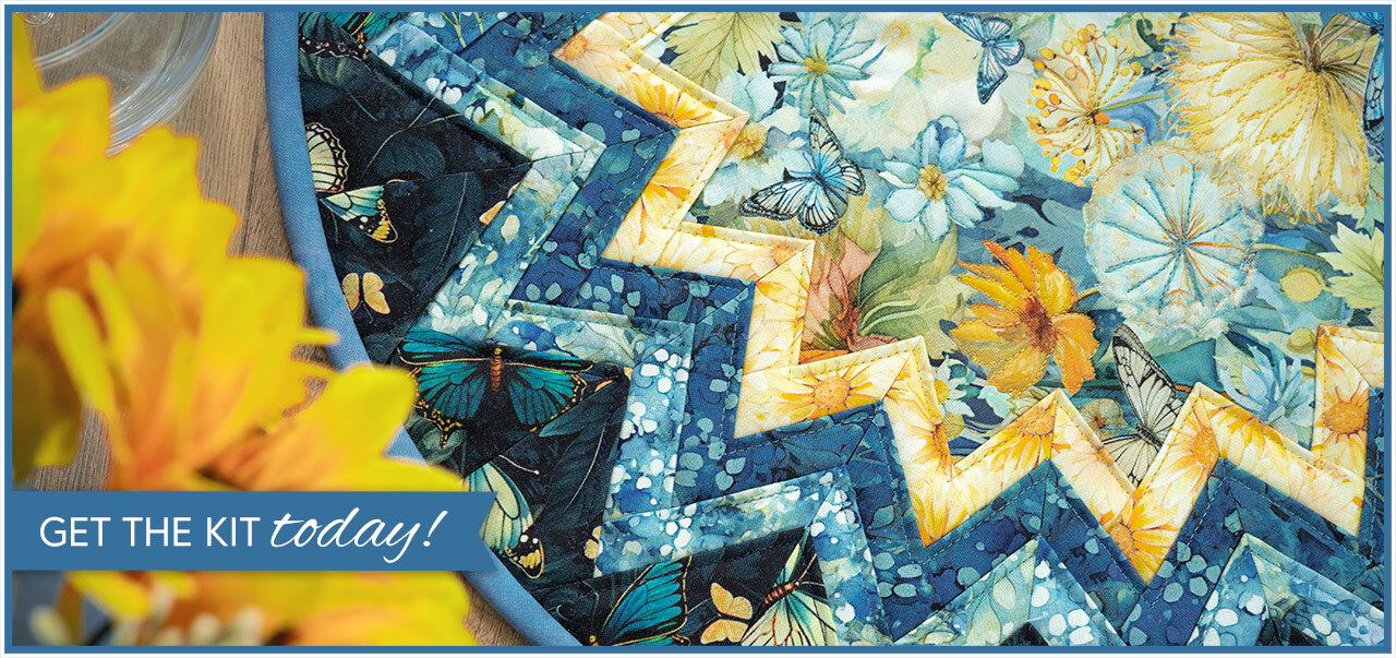 Point of View Folded Star Table Topper Kit - Forest Whisper