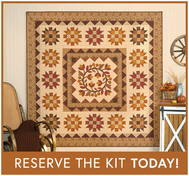 Heartland Quilt Kit - RESERVE