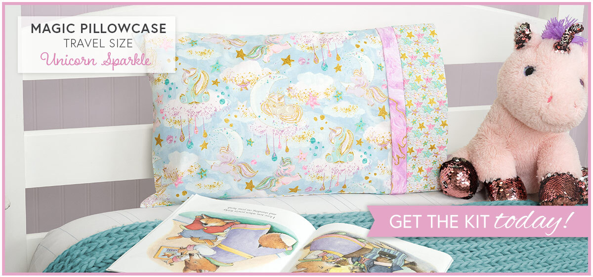 Magic Pillowcase Kit - Unicorn Sparkle - Travel Size