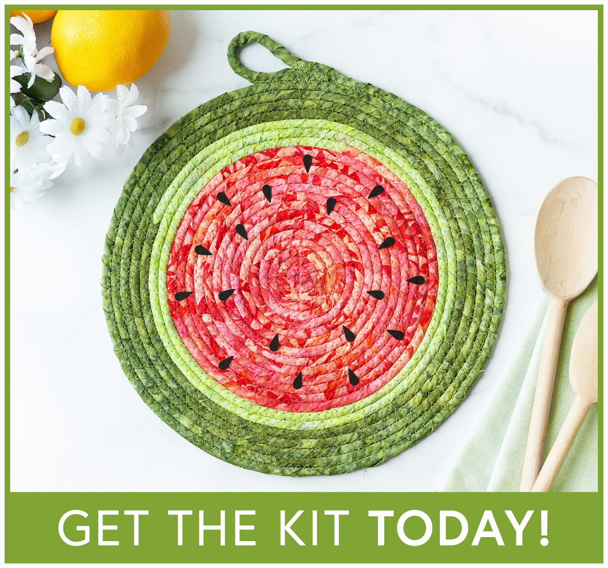 Watermelon Trivets Kit - Makes 3!