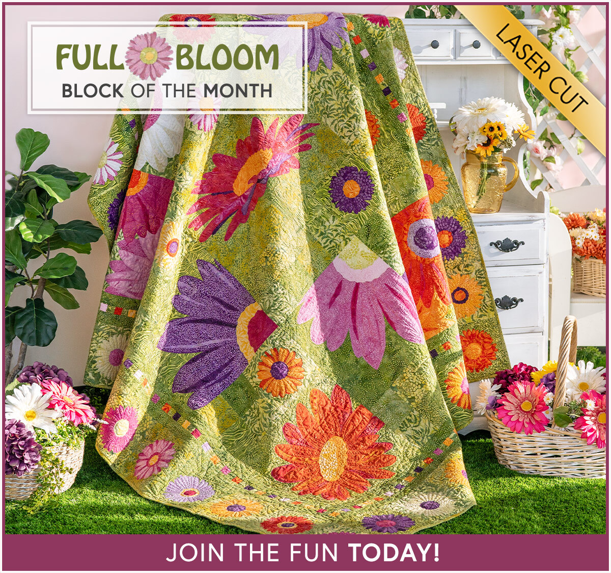 Full Bloom BOM - Laser Cut