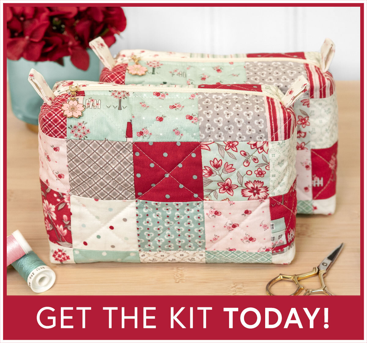 Mini-Charm Bag Kit - My Summer House - Makes 2