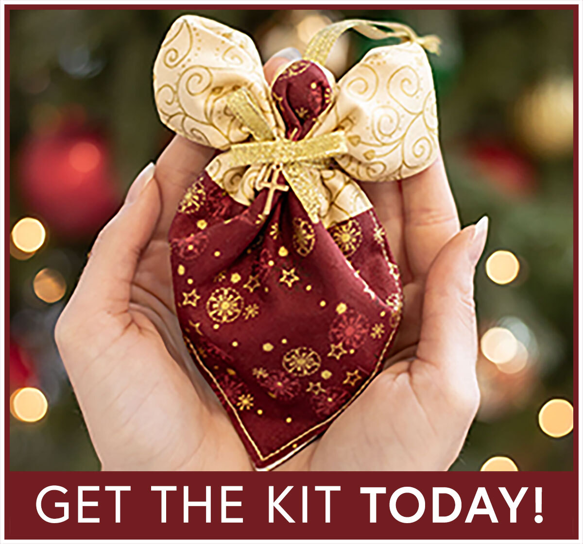 Charming Pocket Angels Ornament Kit - Stof Christmas